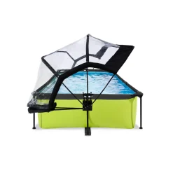 Outlet Exit - Piscina Lime verde 220 x 150 x 65 cm con filtro y cúpula transparente Piscinas|Juguetes De Verano