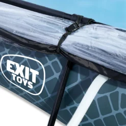 Hot EXIT - Piscina Stone rectangular gris con cúpula y bomba de filtro 300 x 200 x 65 cm Piscinas|Juguetes De Verano