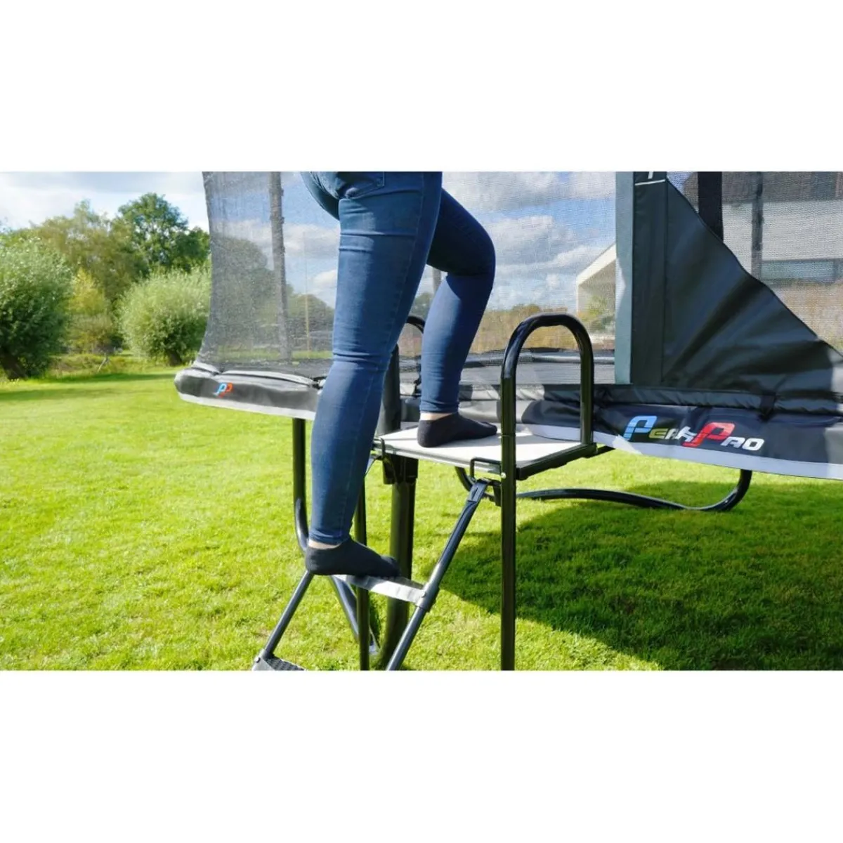 Exit - Plataforma universal de acceso para camas elásticas Camas Elásticas