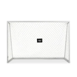 Hot Exit - Portería de fútbol Aluminio Scala 300 x 200 Blanco Deportes