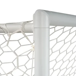 Hot Exit - Portería de fútbol Aluminio Scala 300 x 200 Blanco Deportes