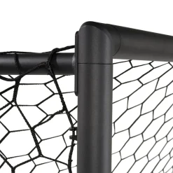 Hot Exit - Portería de fútbol Aluminio Scala 300 x 200 Negro Deportes