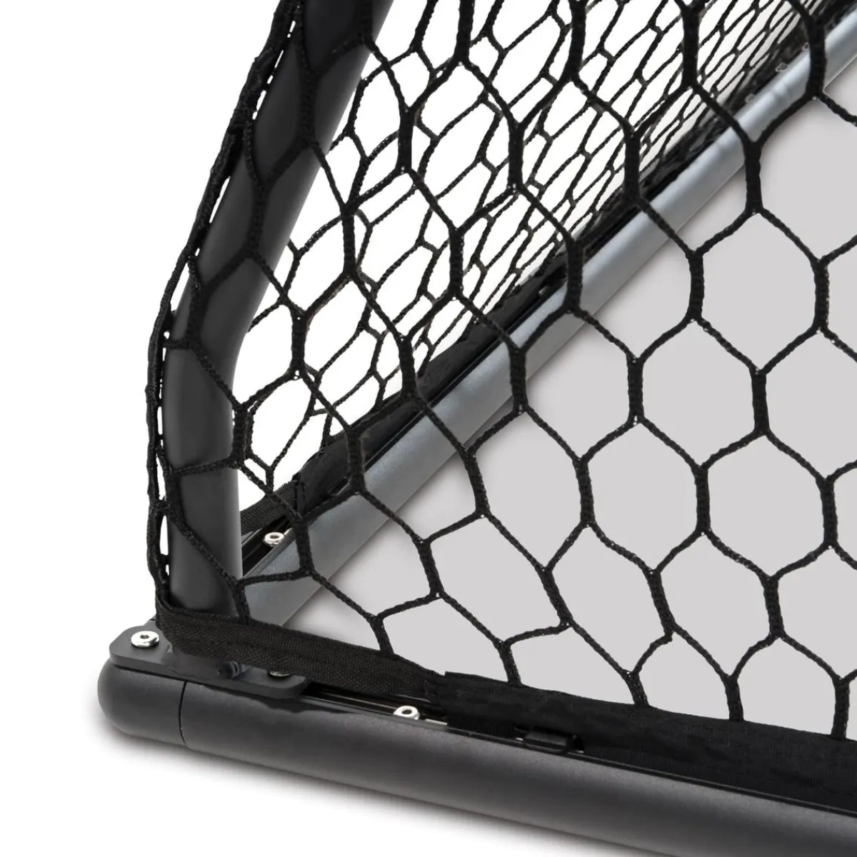 Exit - Portería de fútbol Aluminio Scala 120 x 80 Negro*Exit Toys