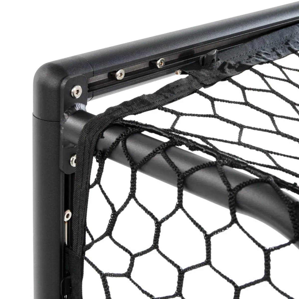 Exit - Portería de fútbol Aluminio Scala 120 x 80 Negro*Exit Toys