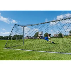 Discount Exit - Portería de fútbol de aluminio Scala Maxi 500 x 200 cm Deportes