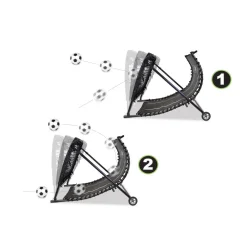 Exit - Portería reboteadora Kickback 124 x 90 cm*Exit Toys New