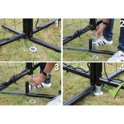 Exit - Red deportiva Backstop 300 x 900 cm*Exit Toys Clearance