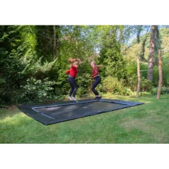Exit - Trampolín deportivo de suelo Dynamic 305 x 519 cm negro*Exit Toys Best