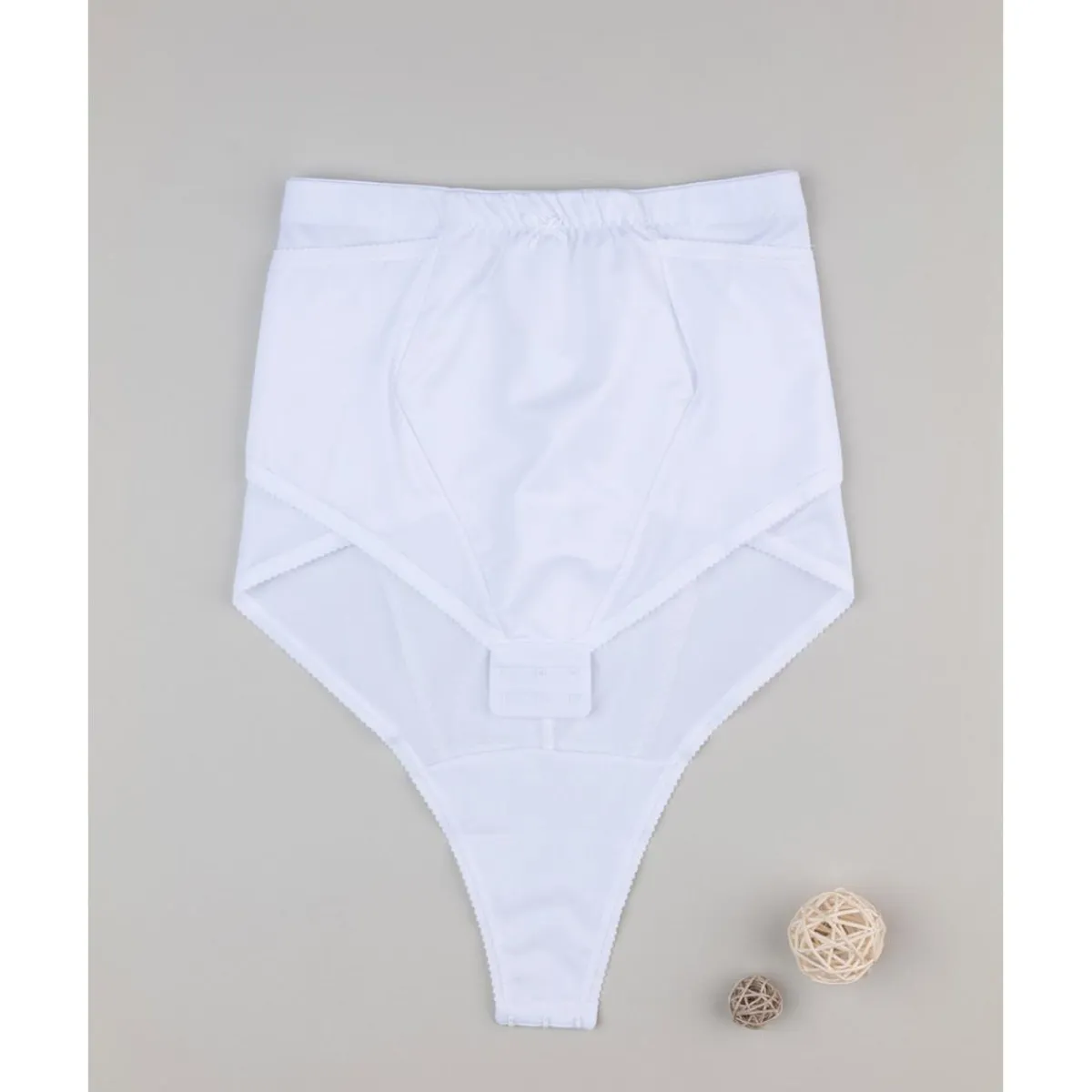 Faja de embarazo blanca con cierre de velcro*Prenatal Best