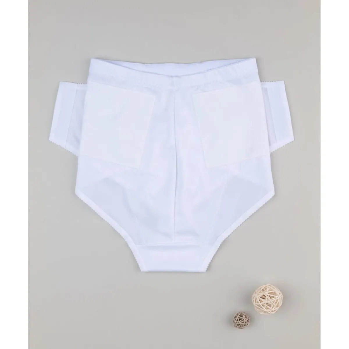 Faja de embarazo blanca con cierre de velcro*Prenatal Best