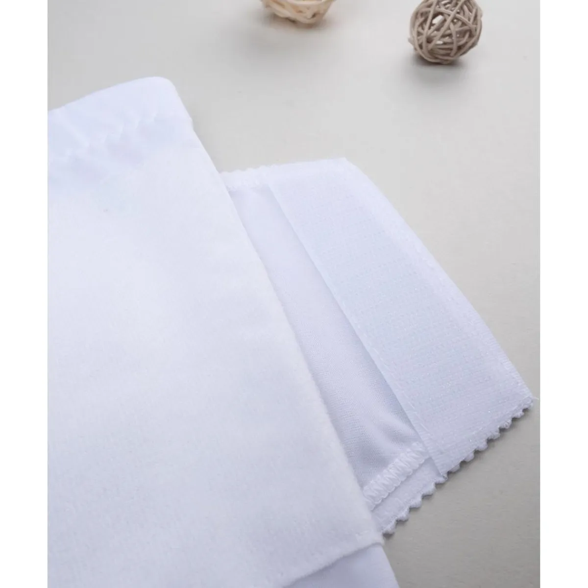 Faja de embarazo blanca con cierre de velcro*Prenatal Best