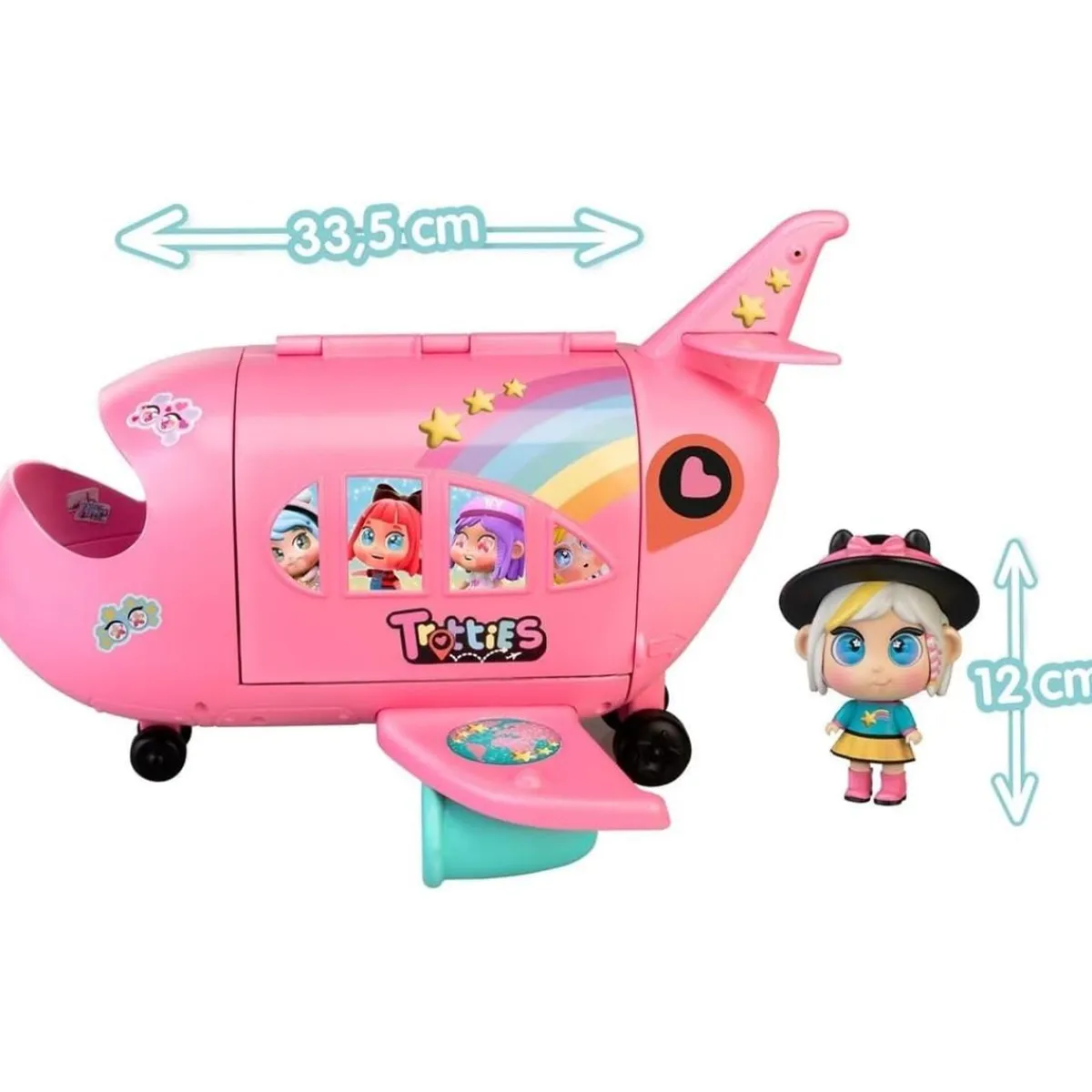 Discount - Avión mini de trotties ㅤ Muñecas