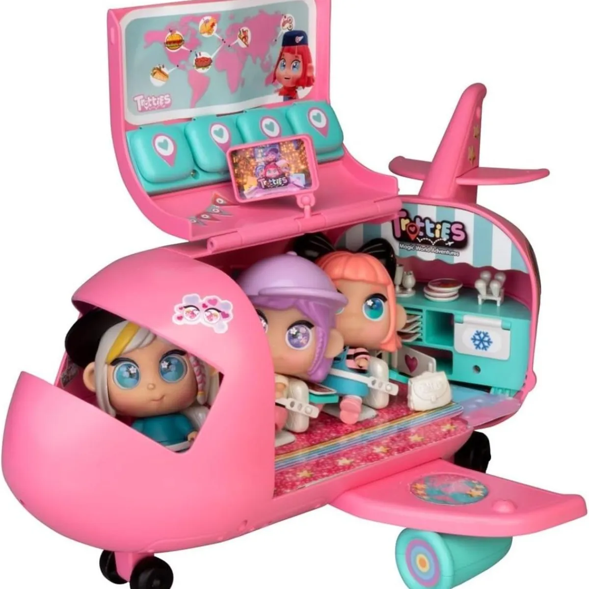 Discount - Avión mini de trotties ㅤ Muñecas