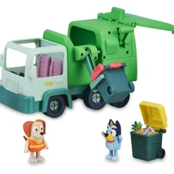 - Bluey - Camión de juguete educativo sobre reciclaje con figura de perrito y accesorios ㅤ*FAMOSA Clearance