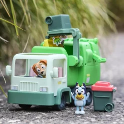 - Bluey - Camión de juguete educativo sobre reciclaje con figura de perrito y accesorios ㅤ*FAMOSA Clearance