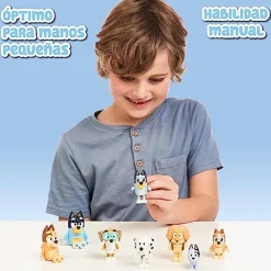 - Bluey - Pack Figuras Familia y Compañeros de Colección Serie Dibujos Infantil ㅤ*FAMOSA Hot