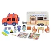 Outlet - Bluey - Vehículo de vacaciones con tablas de surf y figurita articulada ㅤ Coleccionables Y Mini Mundos