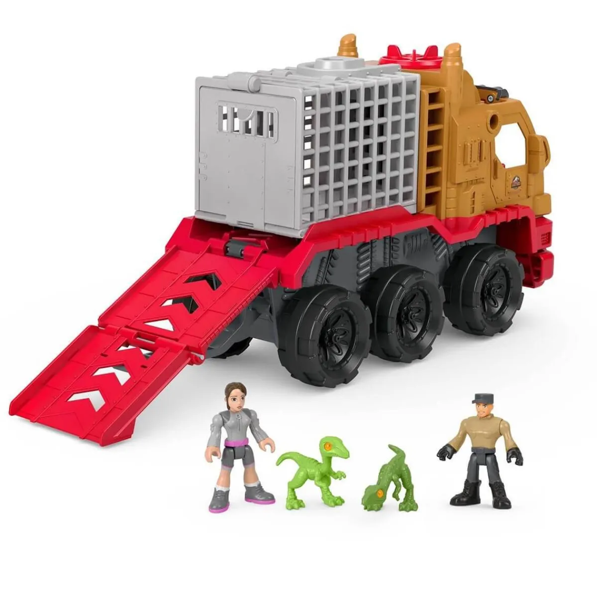 Outlet Fisher Price - - Camión Jurassic World Coleccionables Y Mini Mundos