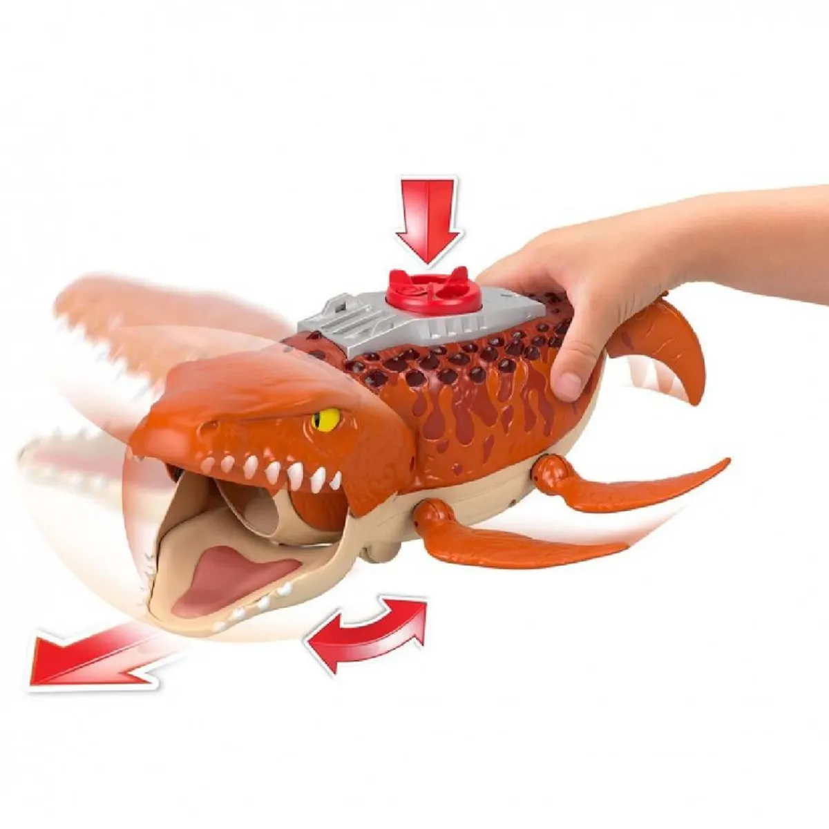 Online Fisher Price Imaginext - Jurassic World - Caza y Atrapa al Mosasaurus Coleccionables Y Mini Mundos
