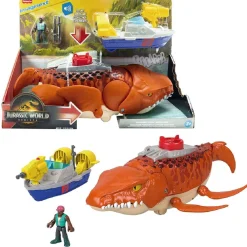 Online Fisher Price Imaginext - Jurassic World - Caza y Atrapa al Mosasaurus Coleccionables Y Mini Mundos