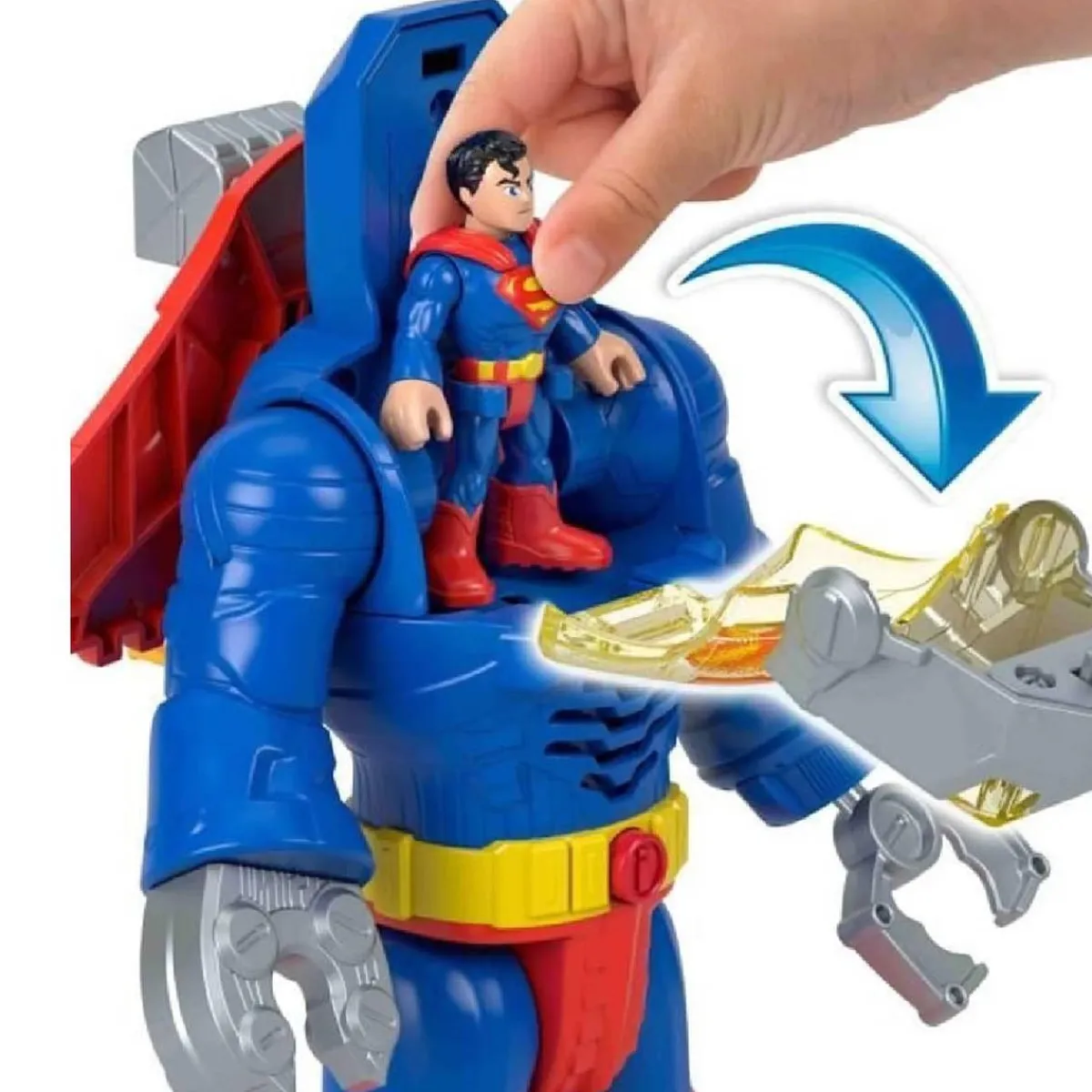 Best Fisher Price Imaginext - Superman con Exoesqueleto-Robot Coleccionables Y Mini Mundos