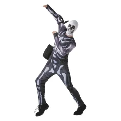 Fortnite - Disfraz Infantil Skull Trooper 11-12 años*RUBIE'S Best