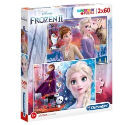Online Frozen - Puzzle 2x60 piezas Frozen 2 Juegos Y Puzzles