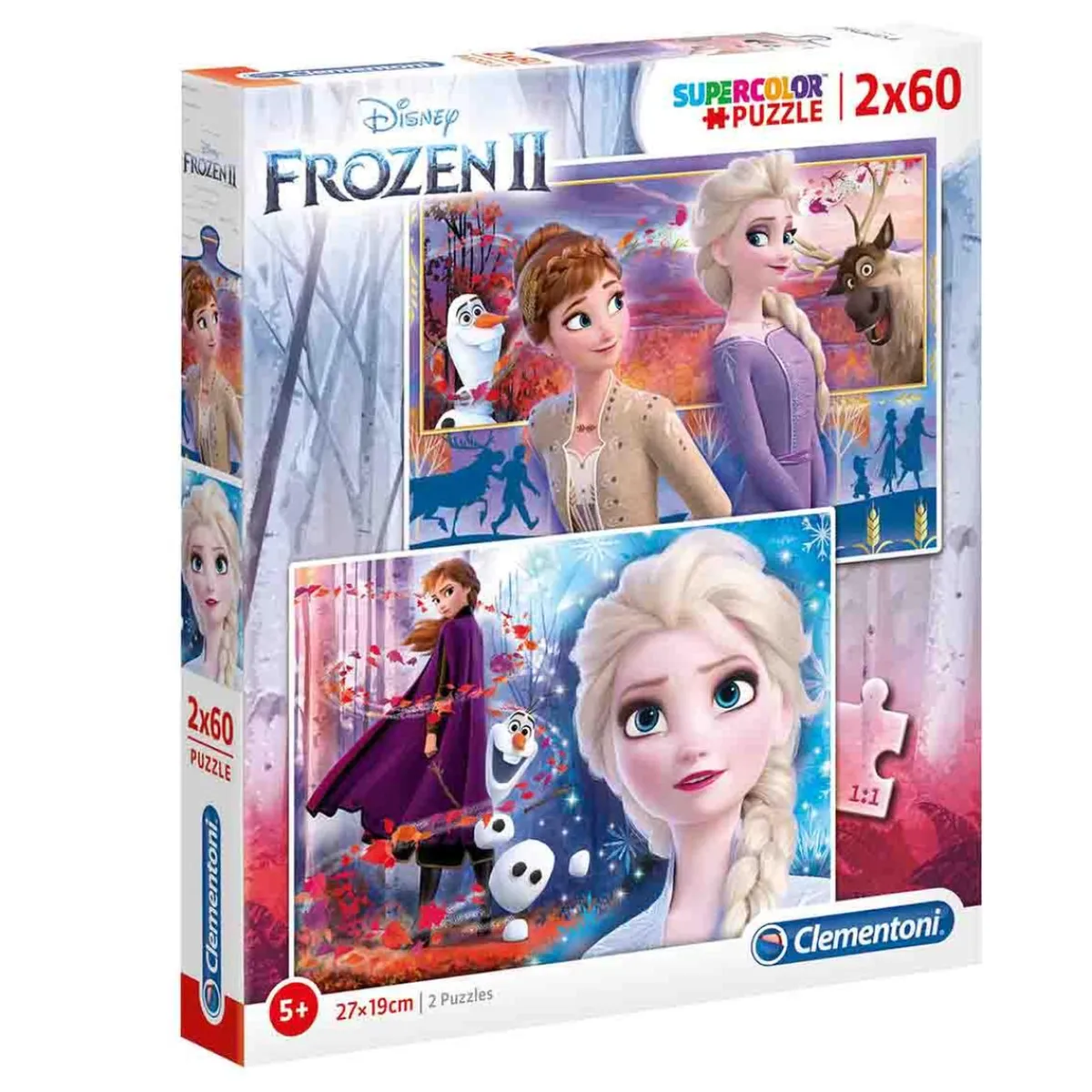 Online Frozen - Puzzle 2x60 piezas Frozen 2 Juegos Y Puzzles