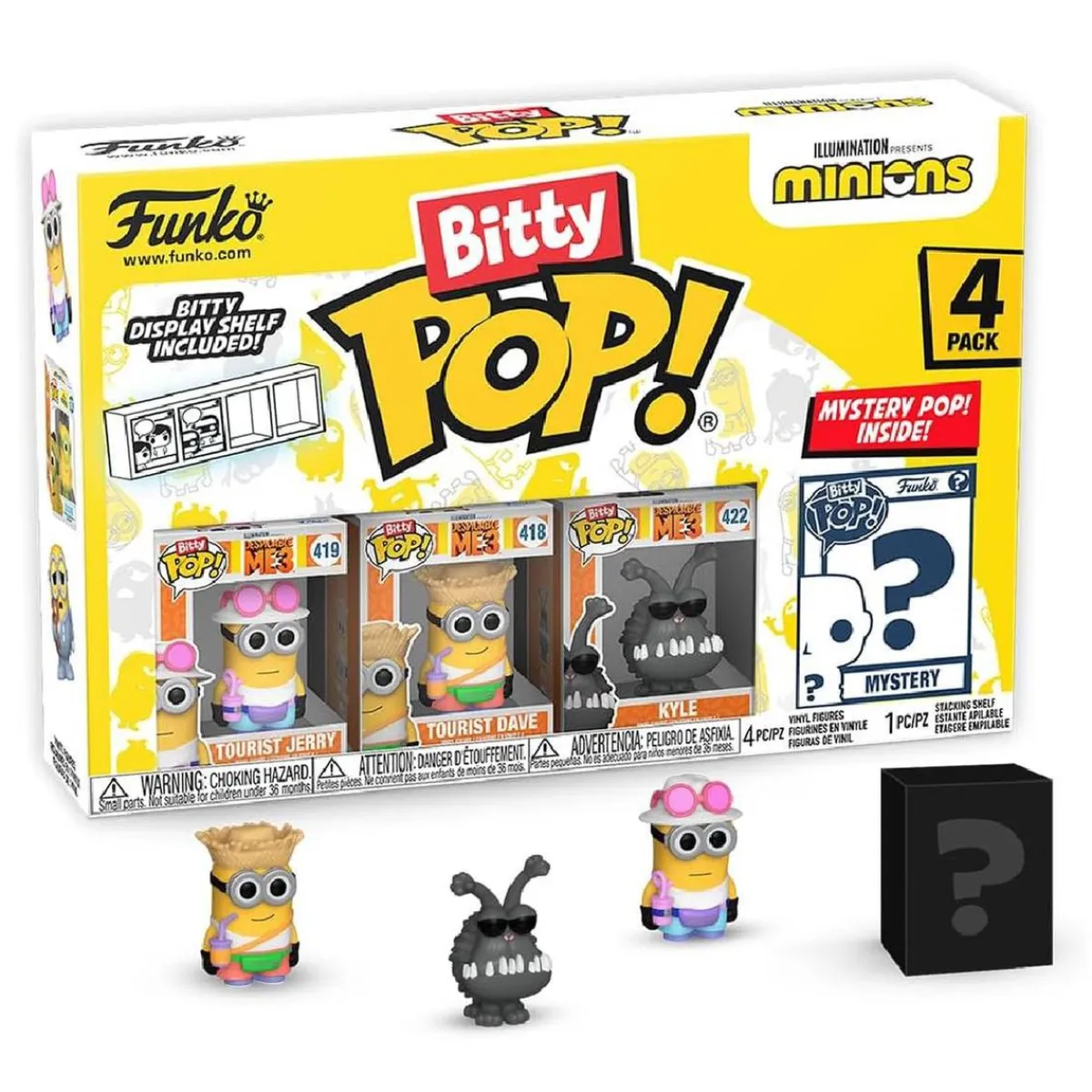 Funko Bitty POP! - Minions - Pack 4 figuras (varios modelos)*FUNKO UK LIMITED Sale