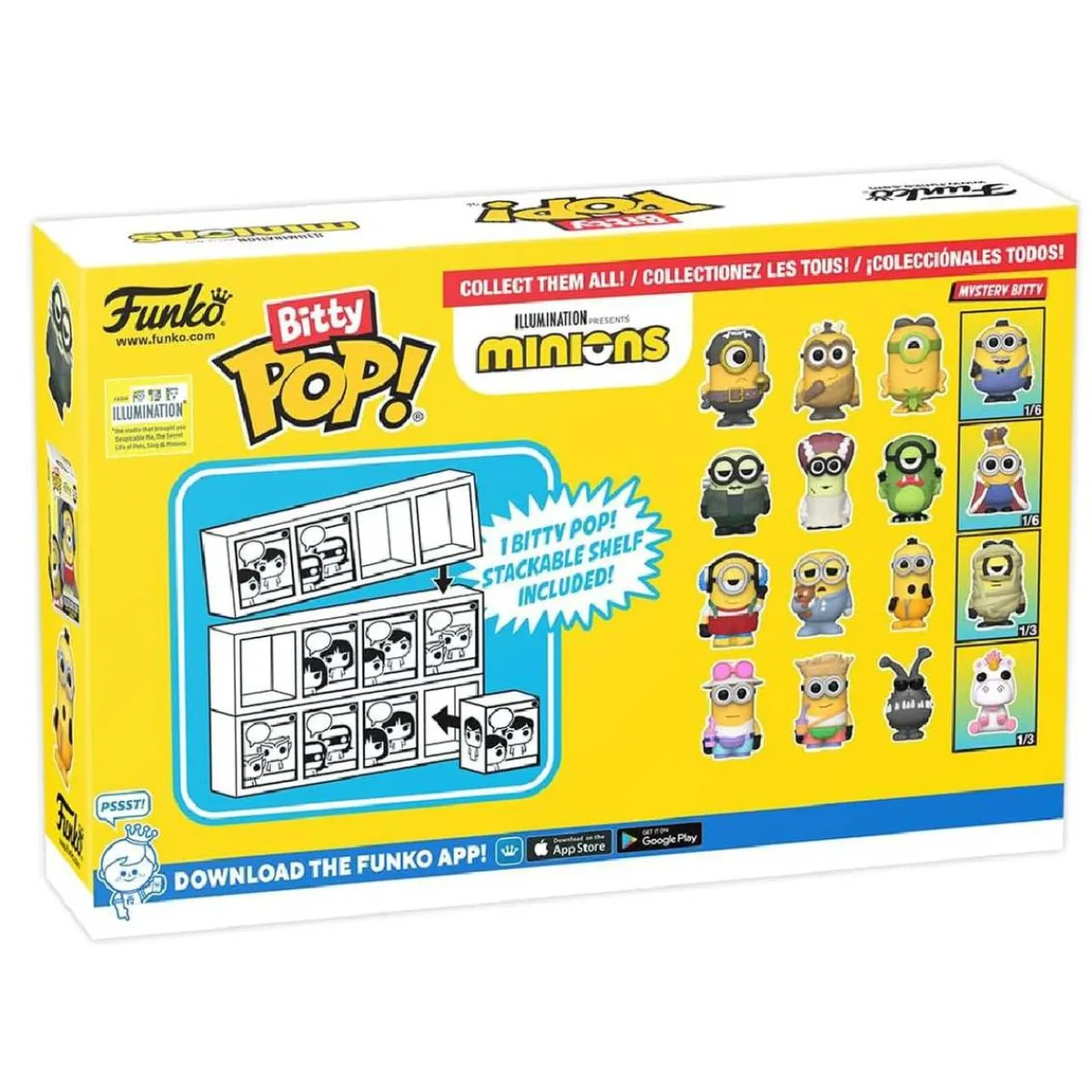 Funko Bitty POP! - Minions - Pack 4 figuras (varios modelos)*FUNKO UK LIMITED Sale