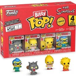 Best Funko Bitty Pop! - The Simpsons - Pack de 4 Figuras (Varios Modelos) Friki Zone