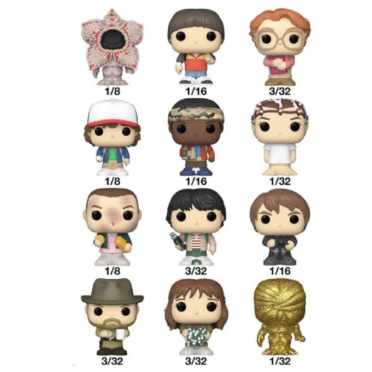 Best Funko Bitty Pop! Singles - Stranger Things - Sobre con figura sorpresa Friki Zone