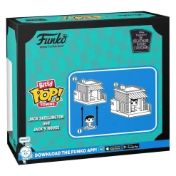 Funko Bitty Pop! Towns - Pesadilla antes de Navidad - Jack Skellington y su casa*FUNKO UK LIMITED Sale