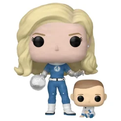 Outlet Funko Pop! - Los 4 Fantásticos First Steps - Invisible Woman & Franklin Friki Zone