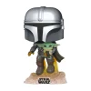 Hot Funko Pop! - Star Wars - El Mandaloriano y Baby Yoda volando Friki Zone