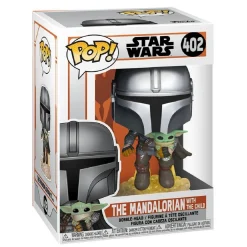 Hot Funko Pop! - Star Wars - El Mandaloriano y Baby Yoda volando Friki Zone