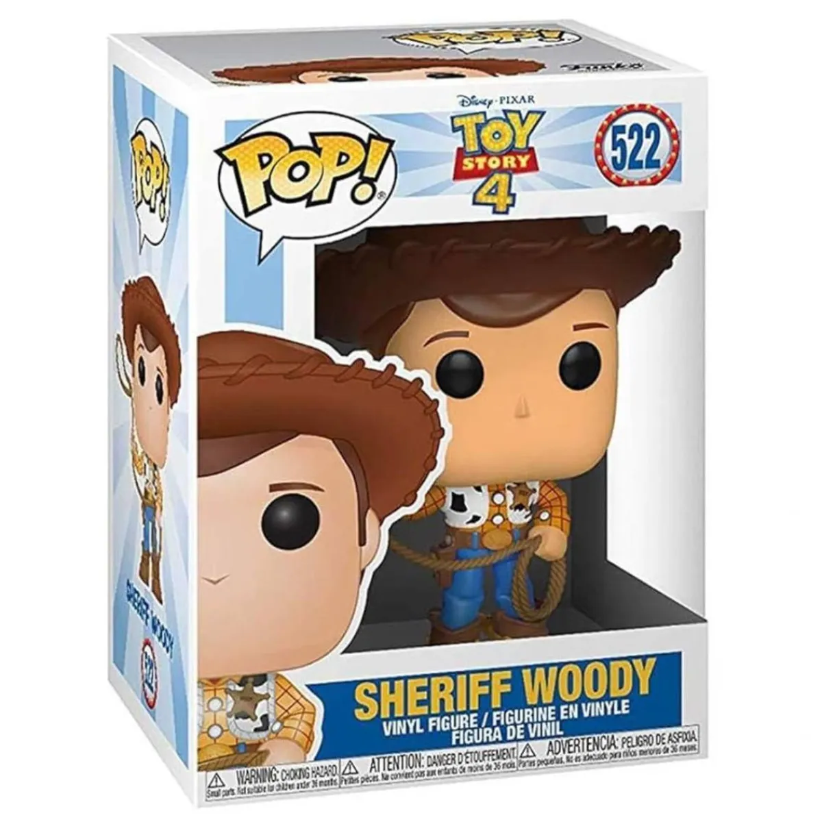 Funko Pop! - Toy Story 4 - Sheriff Woody Friki Zone