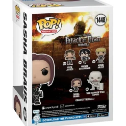 Funko Pop! Animation - Attack on Titan - Sasha Braus*FUNKO UK LIMITED