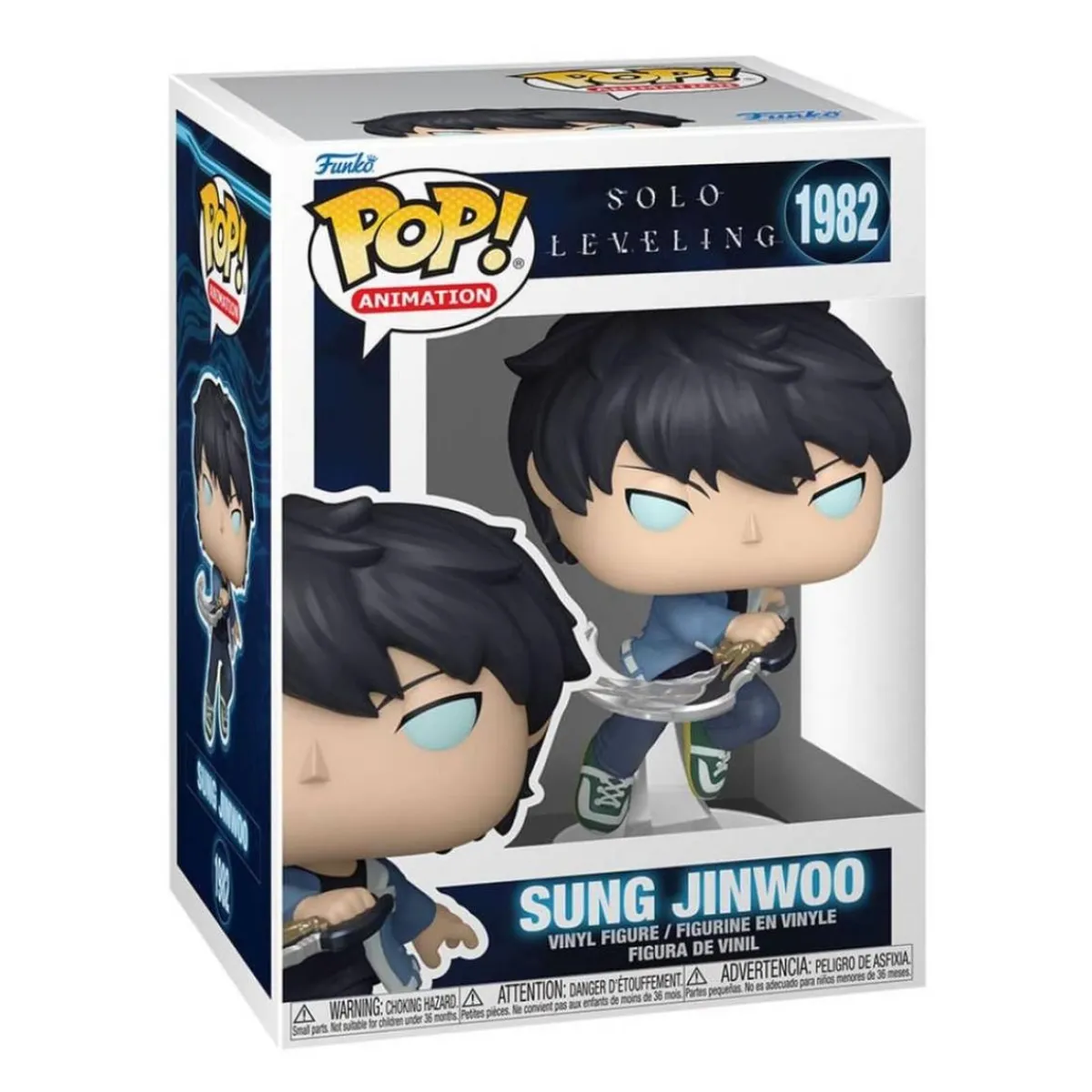 Hot Funko Pop! Animation - Solo Leveling - Sung Jinwoo con variante chase Friki Zone