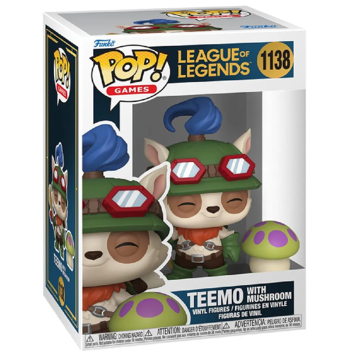 Funko Pop! Games - League of Legends - Teemo con seta*FUNKO UK LIMITED New