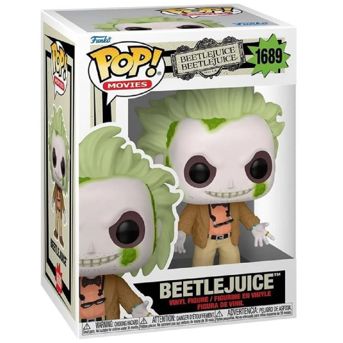 New Funko Pop! Movies - Beetlejuice - Beetlejuice con variante Chase Friki Zone