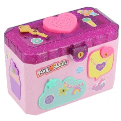 New Funlockets - Joyero Secreto con Grabadora, Colgantes y Joyas Arte Y Manualidades