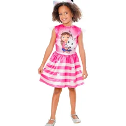 Hot Gabbys Dollhouse - Disfraz Clásico Infantil Casa de Muñecas XS ㅤ Disfraces|Halloween