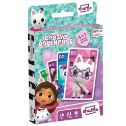 New Gabby's Dollhouse - Juego Shuffle Fun 4 en 1 Juegos Y Puzzles|Friki Zone