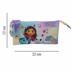 Gabby's Dollhouse - Portatodo triple - Colección Up*C Y P BRANDS