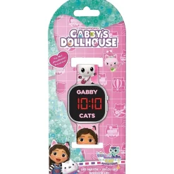 Outlet Gabby's Dollhouse - Reloj LED Gabby Coleccionables Y Mini Mundos