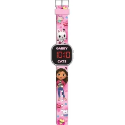 Outlet Gabby's Dollhouse - Reloj LED Gabby Coleccionables Y Mini Mundos