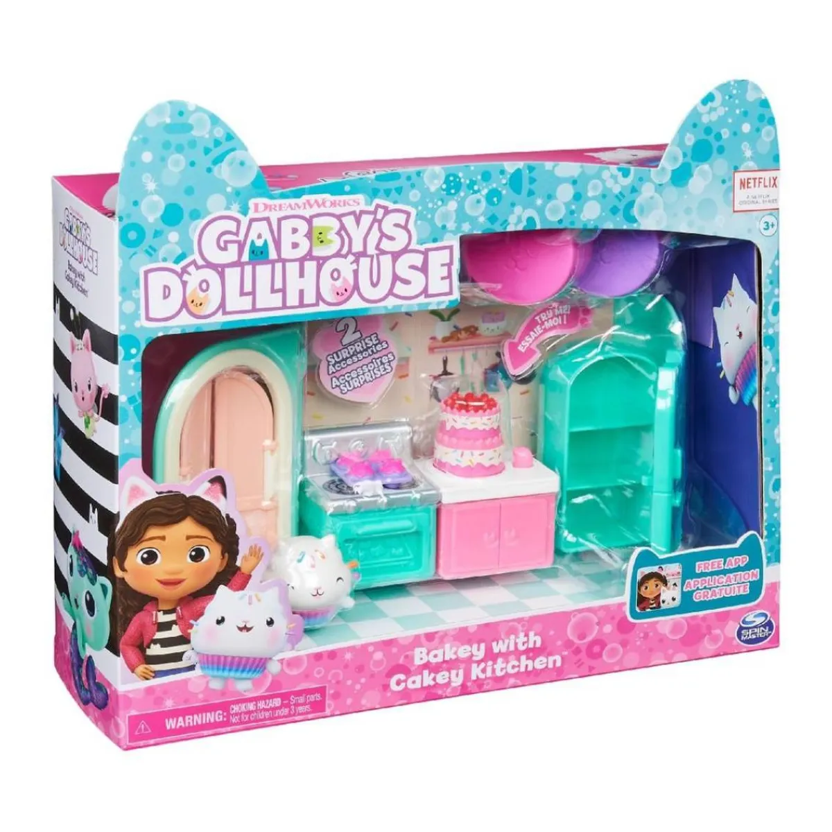 Sale Gabby's Dollhouse - Cocinita de Muffin Coleccionables Y Mini Mundos