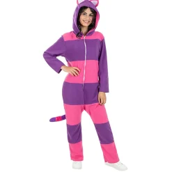 Gato Cheshire Onesie adulto S-M Disfraces|Halloween