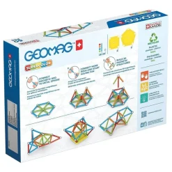 Geomag - Super color reciclado 60 pcs*TOY PARTNER Clearance
